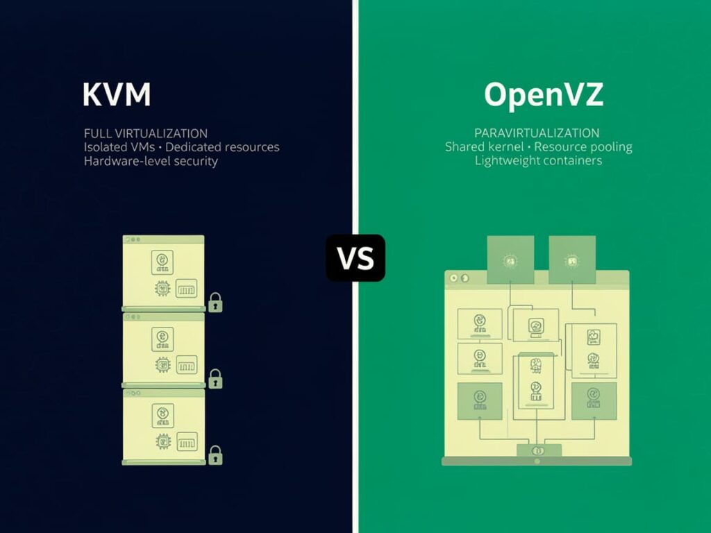Какую виртуализацию выбрать для VPS