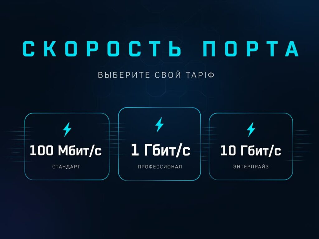 Выбираем VPS: расчет скорости порта и трафика